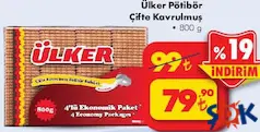 ÜLKER PETİBÖR ÇİFTE KAVRULMUŞ 800 G fiyat ve kampanya bilgisi